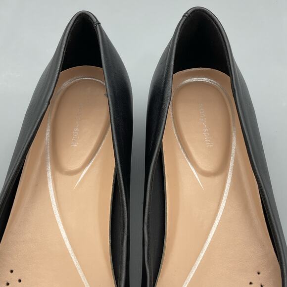 NEW Easy Spirit Women Caldise Leather Low Heel Dress Pumps Black Size 9M - Picture 6 of 11